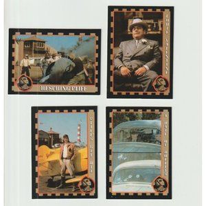Lot Of 4 Rare Vintage The Walt Disney Co. Topps Inc The Rocketeers Trading Cards